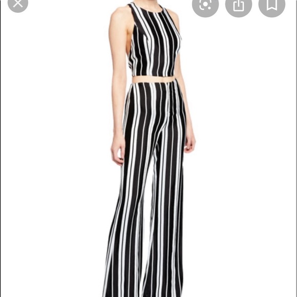 Alice + Olivia Dylan Striped tank - Picture 3 of 3